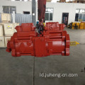 Pompa Hidrolik Excavator DX225 K3V112DT-9N DX225 Pompa Utama
